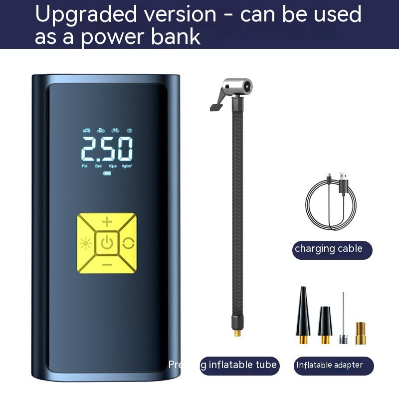 Inflador de llantas recargable