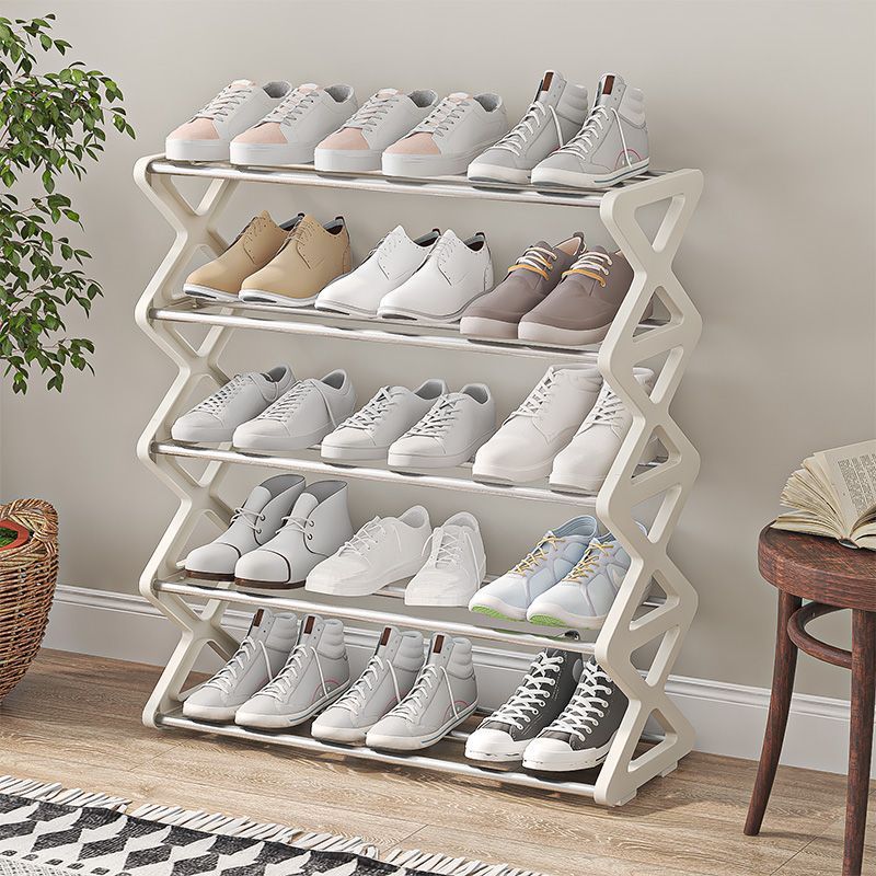 X-shaped Shoe Rack Simple Storage