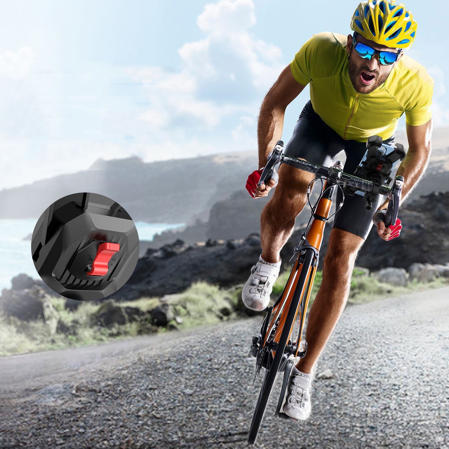 Soporte de celular metal