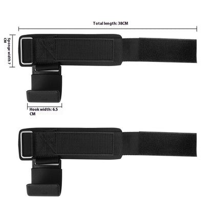 Muñequera con agarre de barra para levantar pesas